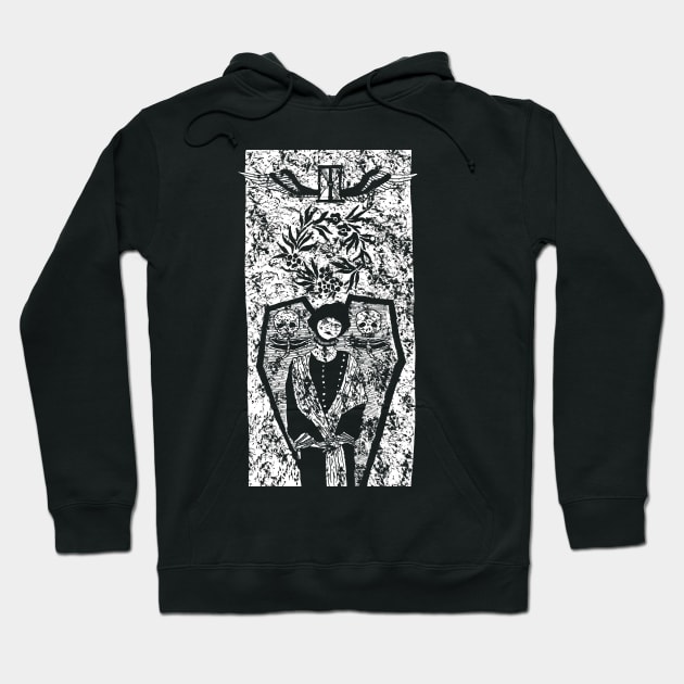 Cemetery Gates Hoodie by AllieHartleyArt